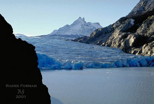 Ledovec Grey je dajn nejdel pevninsk ledovec v Chile