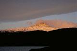I v parku Torres del Paine ohlašovaly červánky prudký pád teploty pod bod mrazu