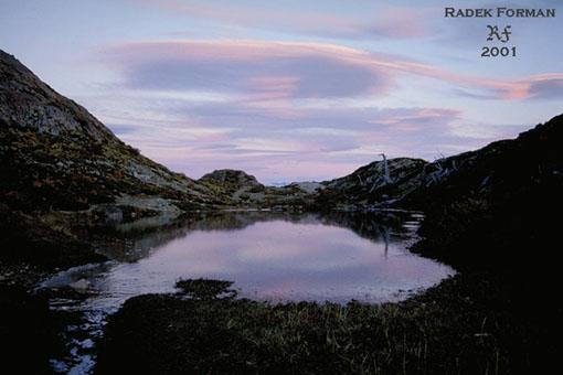  Nkter oblasti parku Torres del Paine psob obzvlt kveeru ponurm dojmem