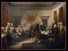 TRUMBULL John_American painter (b. 1756, Lebanon, CT, d. 1843, New York)_Declaration of Independence_1817-19_Oil on canvas, 366 x 549 cm_United States Capitol, Washington