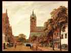 HEYDEN Jan van der | Dutch painter (b. 1637, Gorinchem, d. 1712, Amsterdam) | View of Delft | ???? | Oil on wood, 55 x 71 cm | Institute of Arts, Detroit