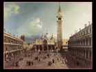 CANALETTO | Piazza San Marco with the Basilica | c.1730 | Oil on canvas, 76 x 114,5 cm | Fogg Art Museum, Harvard University, Cambridge