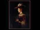 REMBRANDT Harmenszoon van Rijn | (b. 1606, Leiden, d. 1669, Amsterdam) | Saskia in Pompous Dress  | c.1634 | Oil on wood, 100 x 79 cm | Staatliche Museen, Kassel