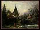 BOUCHER, François | (b. 1703, Paris, d. 1770, Paris) | Landscape near Beauvais | 1740-42 | Oil on canvas, 49 x 58 cm | The Hermitage, St. Petersburg