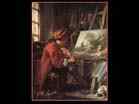 BOUCHER, François | (b. 1703, Paris, d. 1770, Paris) | Painter in his Studio | ???? | Oil on wood, 27 x 22 cm | Musée du Louvre, Paris