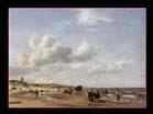 VELDE Adriaen van de | Dutch painter (b. 1636, Amsterdam, d. 1672, Amsterdam) | The Beach at Scheveningen | 1658 | Oil on canvas | Staatliche Museen, Kassel