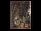 ROBERT Hubert | French painter (b. 1733, Paris, d. 1808, Paris) | Italian Park | ???? | Oil on wood, 46 x 37 cm | Museu Calouste Gulbenkian, Lisbon