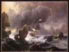 BACKHUYSEN Ludolf | Dutch painter (b. 1631, Emden, d. 1708, Amsterdam) | Ships in Distress off a Rocky Coast | 1667 | Oil on canvas | National Gallery of Art, Washington