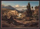 FRIES Ernst | German painter (b. 1801, Heidelberg, d. 1833, Karlsruhe) | The Liris Waterfalls near Isola di Sora | 1830 | Oil on canvas, 49 x 65 cm | Neue Pinakothek, Munich