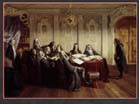 HASENCLEVER Johann Peter | German painter (b. 1810, Remscheid, d. 1853, Düsseldorf) | Hieronymus Jobs at His Exam | 1840 | Oil on canvas, 75 x 91 cm | Neue Pinakothek, Munich 